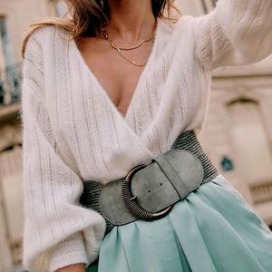 NWT Sezane Cristina Jumper XXS